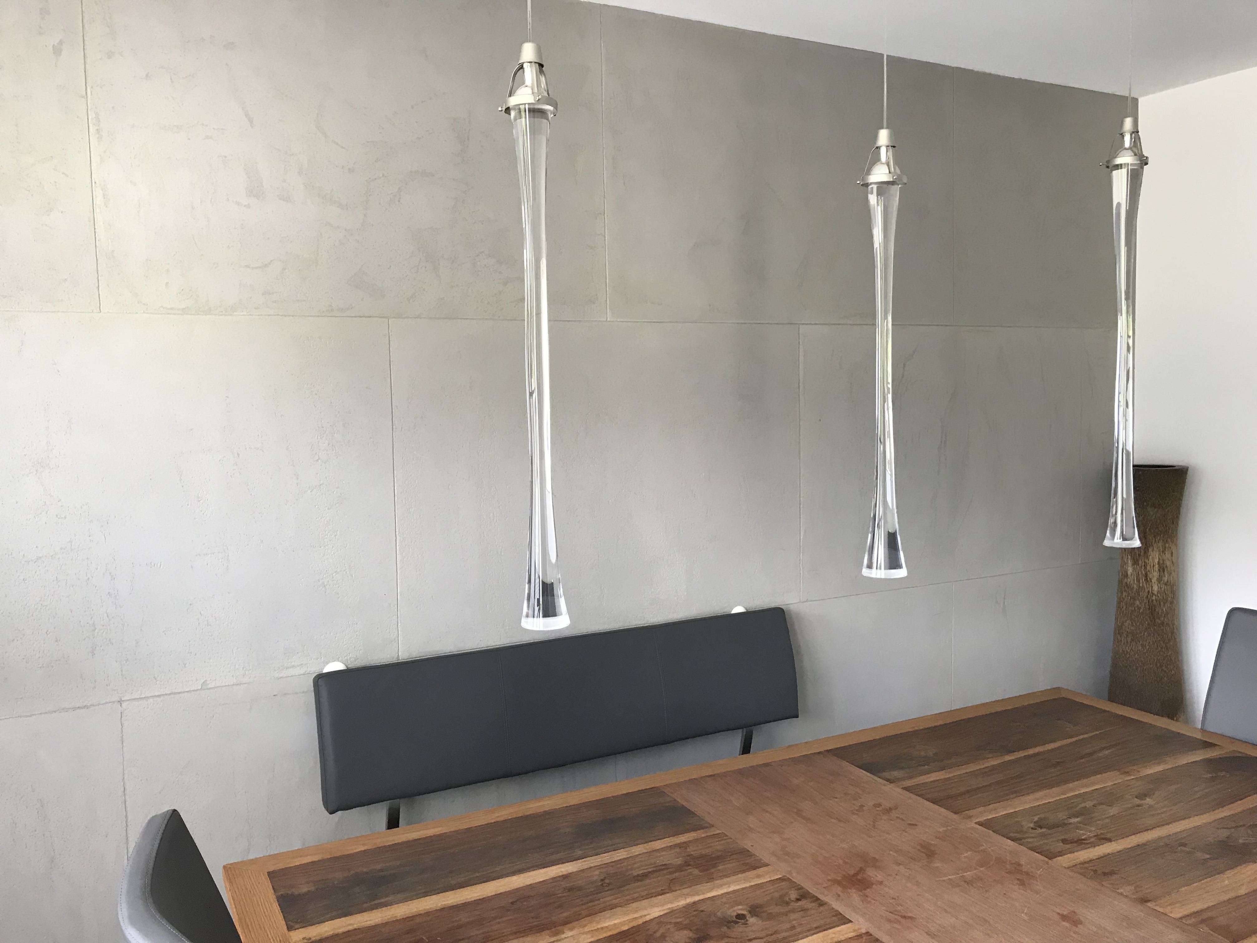 Verputzarbeiten Esszimmer